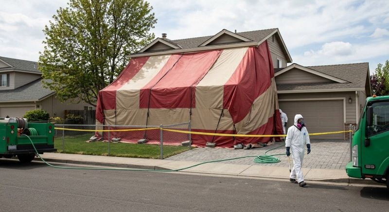Tent Fumigation in Gwinnett County, GA