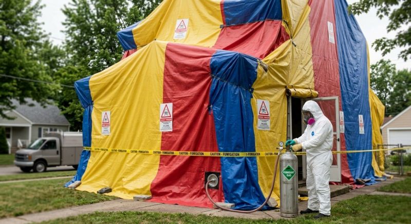 Termite Tenting in Wilmington, NC